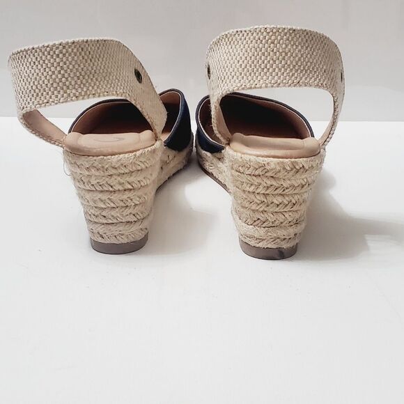 Tru Comfort Foam Journee Monte Espadrilles Womens size 8 closed toe Wedge NWOT - Picture 5 of 8